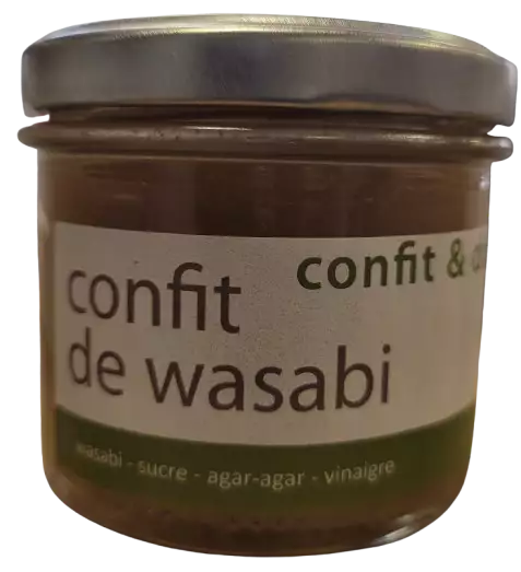 Confit de wasabi