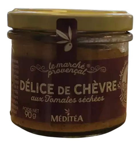 Délices de chèvre aux tomates séchées