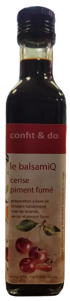 Vinaigre balsamique cerise piment fumé