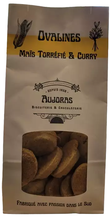 Ovalines Mais Torréfié et Curry