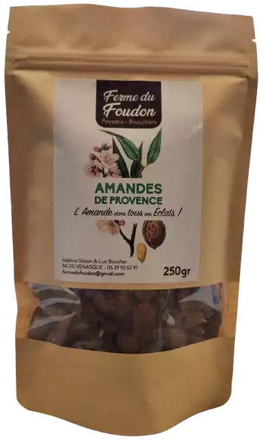 Amandes grillées nature 250g