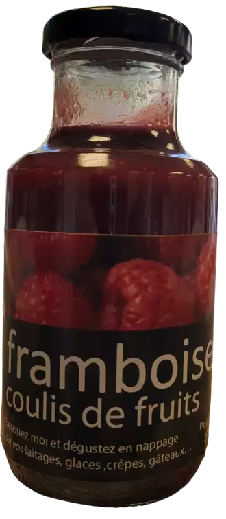 Coulis de framboise